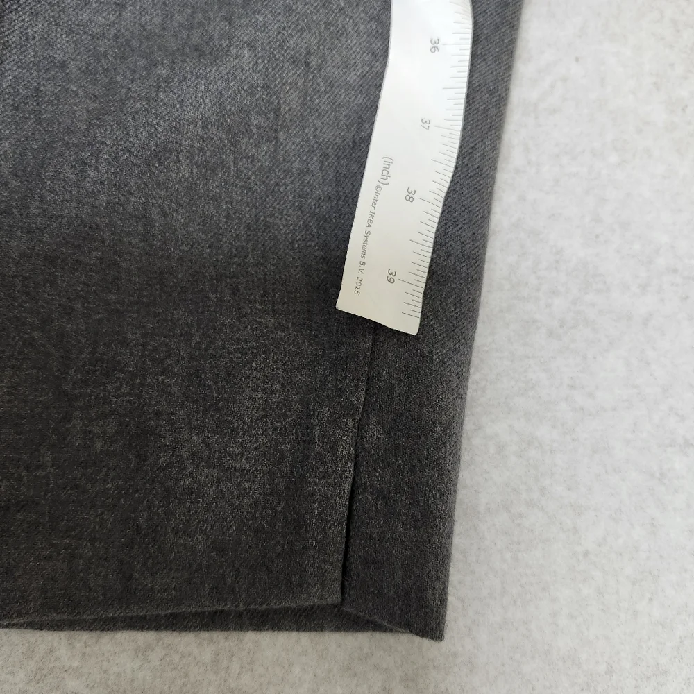 CHAUS Woman Gray Dress Pants Size 24 NWT Gray Wool Lined - Picture 6 of 8